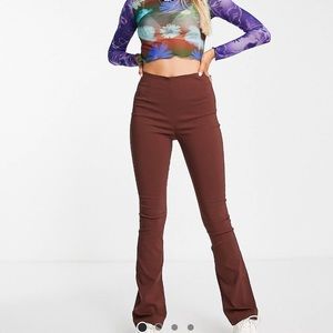 Brown flared pants (SOLD)